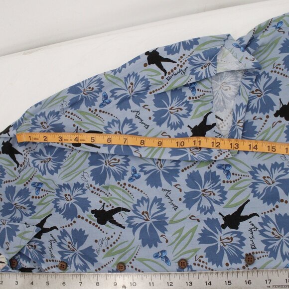 Vintage Reyn Spooner Hawaiian Shirt Men’s XL Elvis Presley Spun Rayon Button Up - Picture 6 of 11